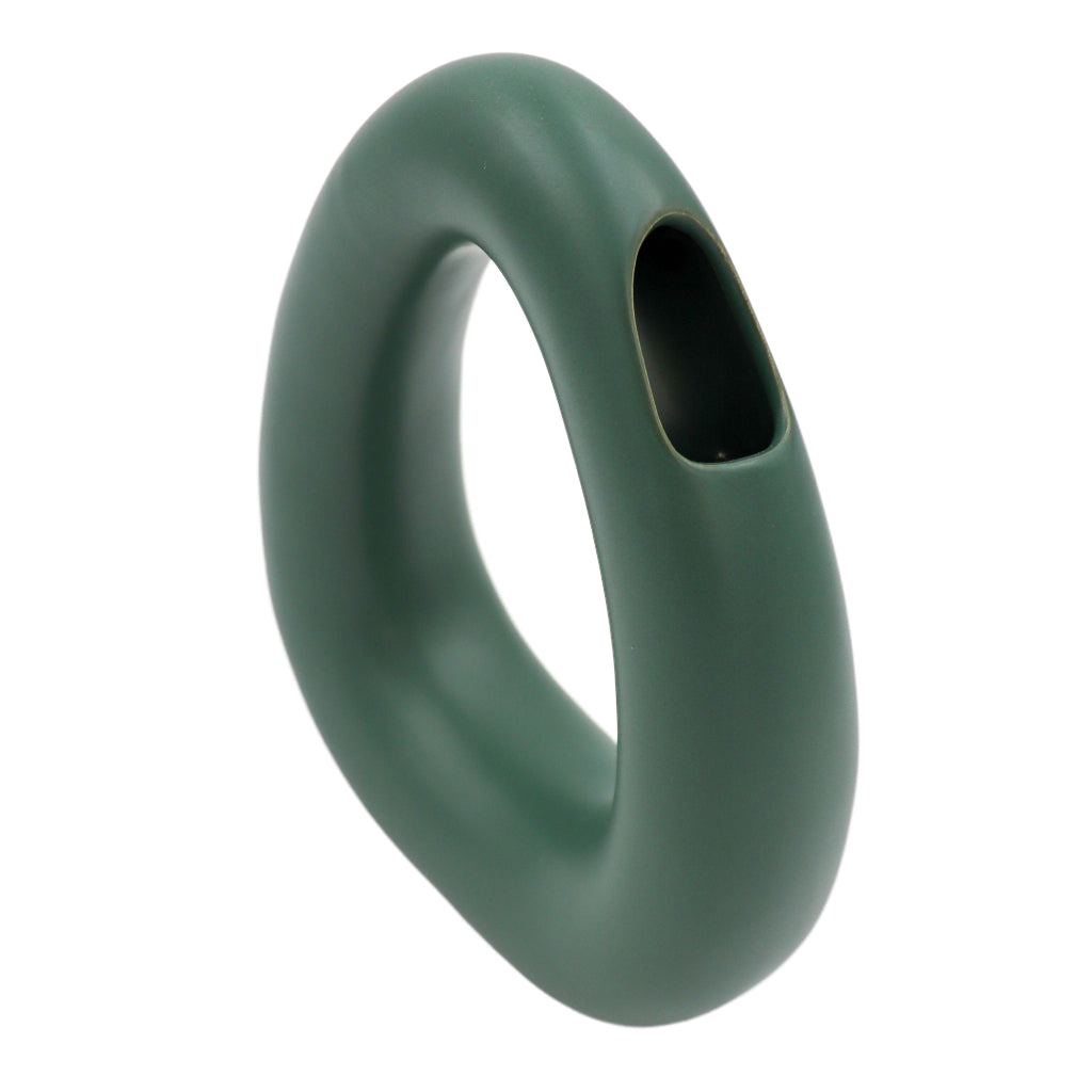 Decade Navette Vase - ceramic vase for elegant dinner parties | Ro'Table NYC