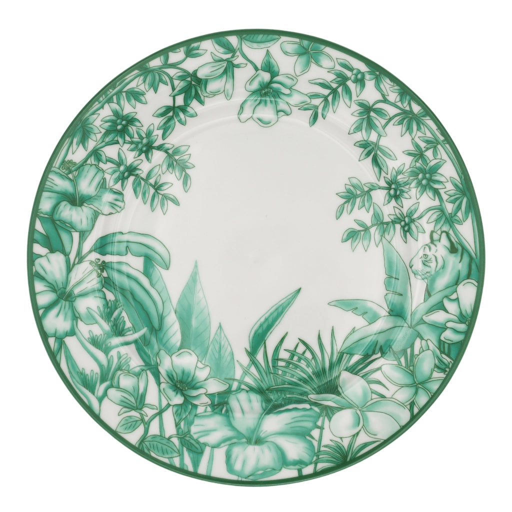 Monsoon Verdant Dinner Plate - designer dinner plate from Shimla Social collection | Ro'Table NYC