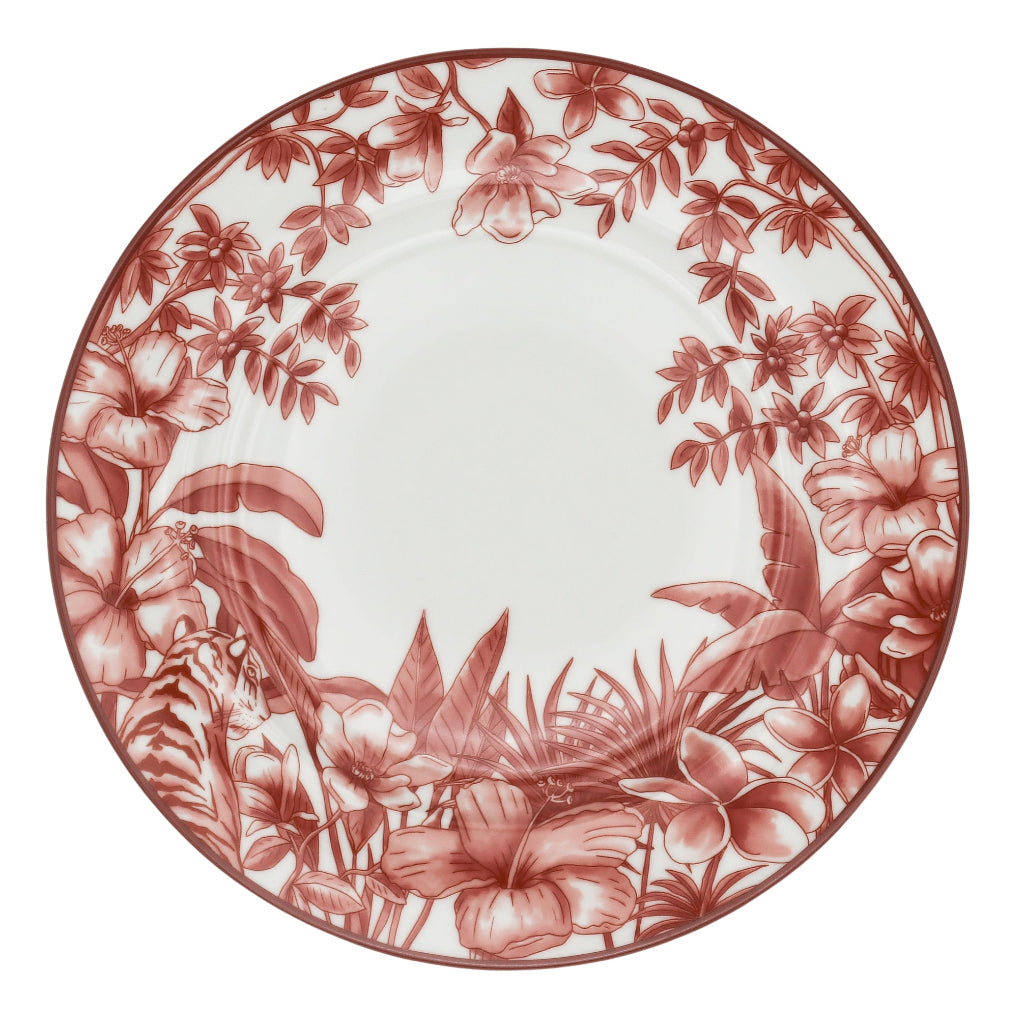 Sepia Estate Dinner Plate - designer dinner plate from Shimla Social collection | Ro'Table NYC