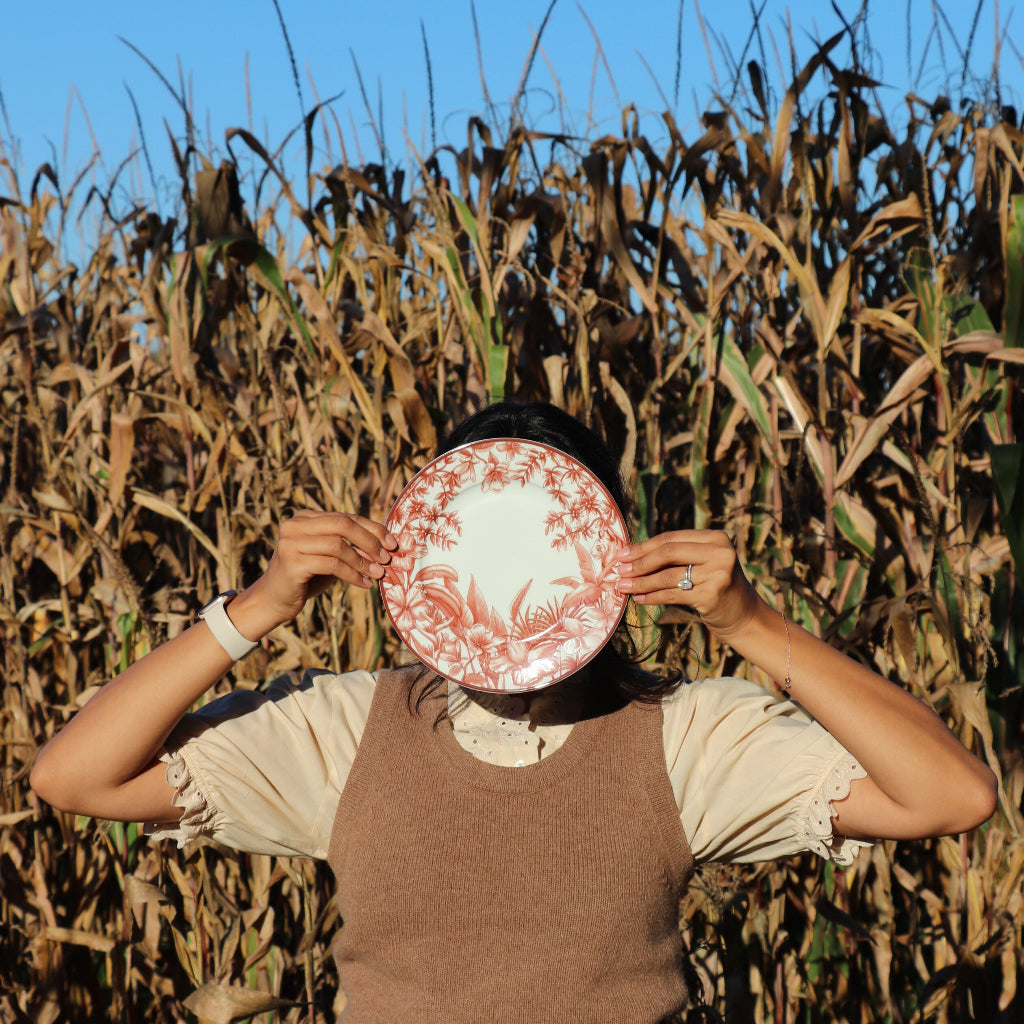 Sepia Estate Starter Plate featured in an immersive Shimla Social collection dining experience - Ro'Table NYC