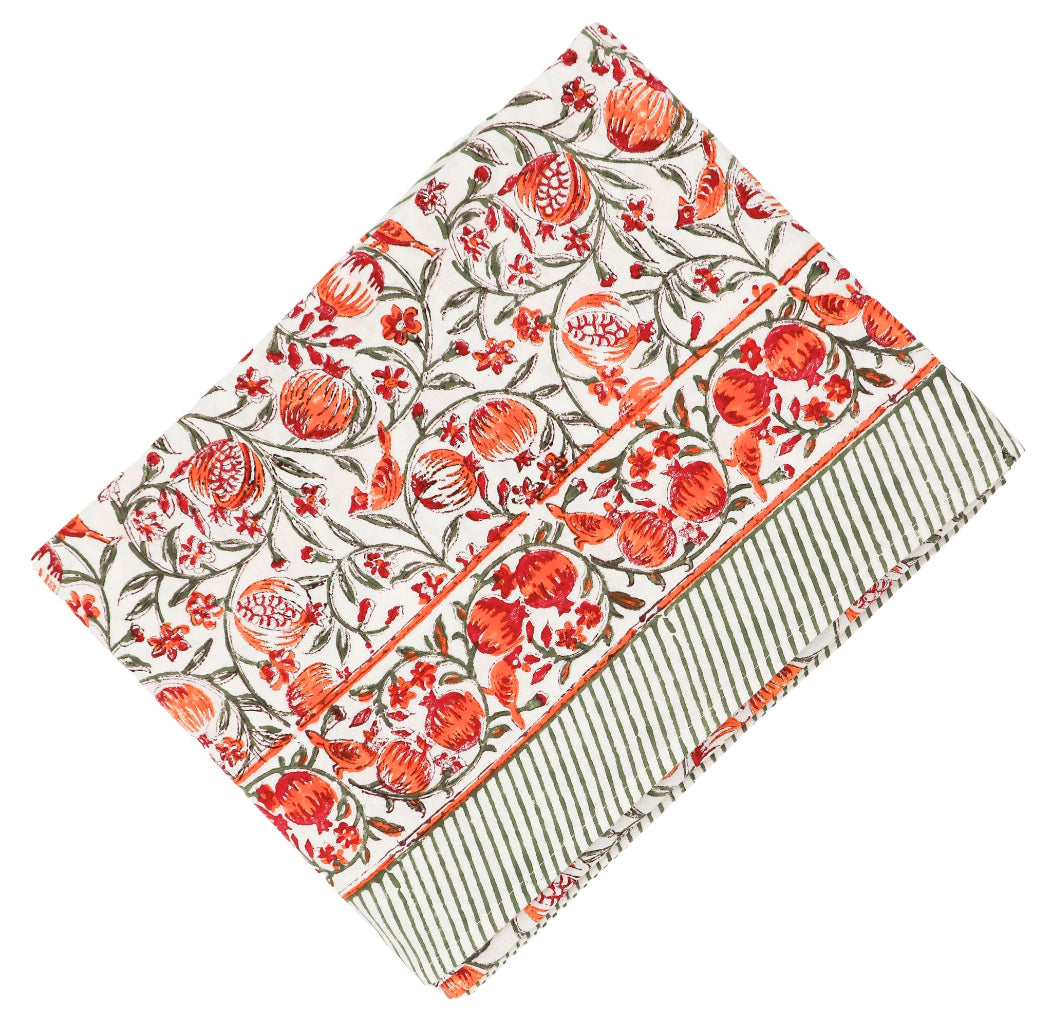 Sunset Orchard Tablecloth - linen tablecloth for elegant dinner parties | Ro'Table NYC