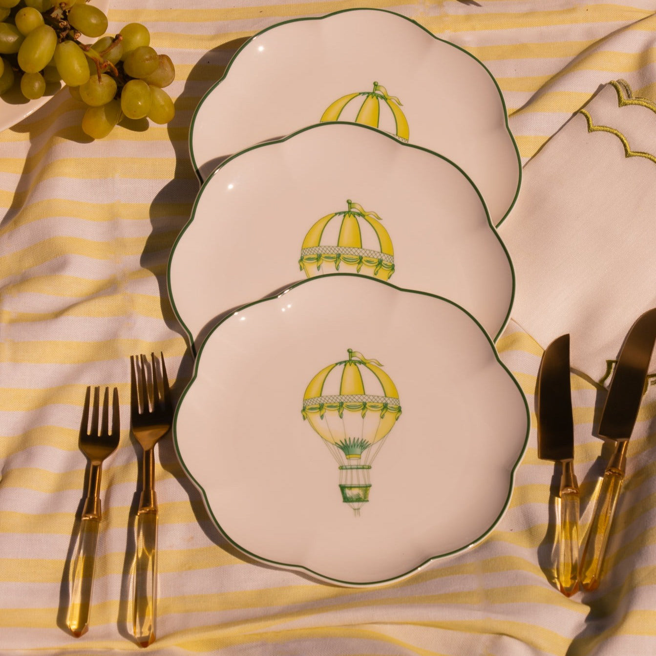 Paired with Cedric & Luca collection tableware for a complete place setting