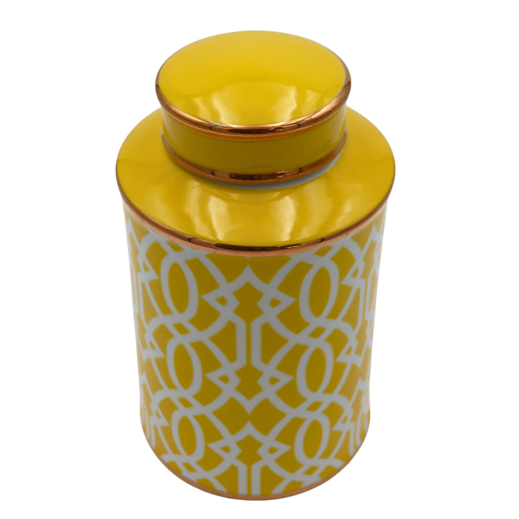 Honeycomb Ginger Jar - artisan table jar for luxury entertaining | Ro'Table NYC