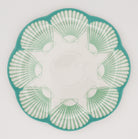 Scalloped Pastel Sea-Blue Plates