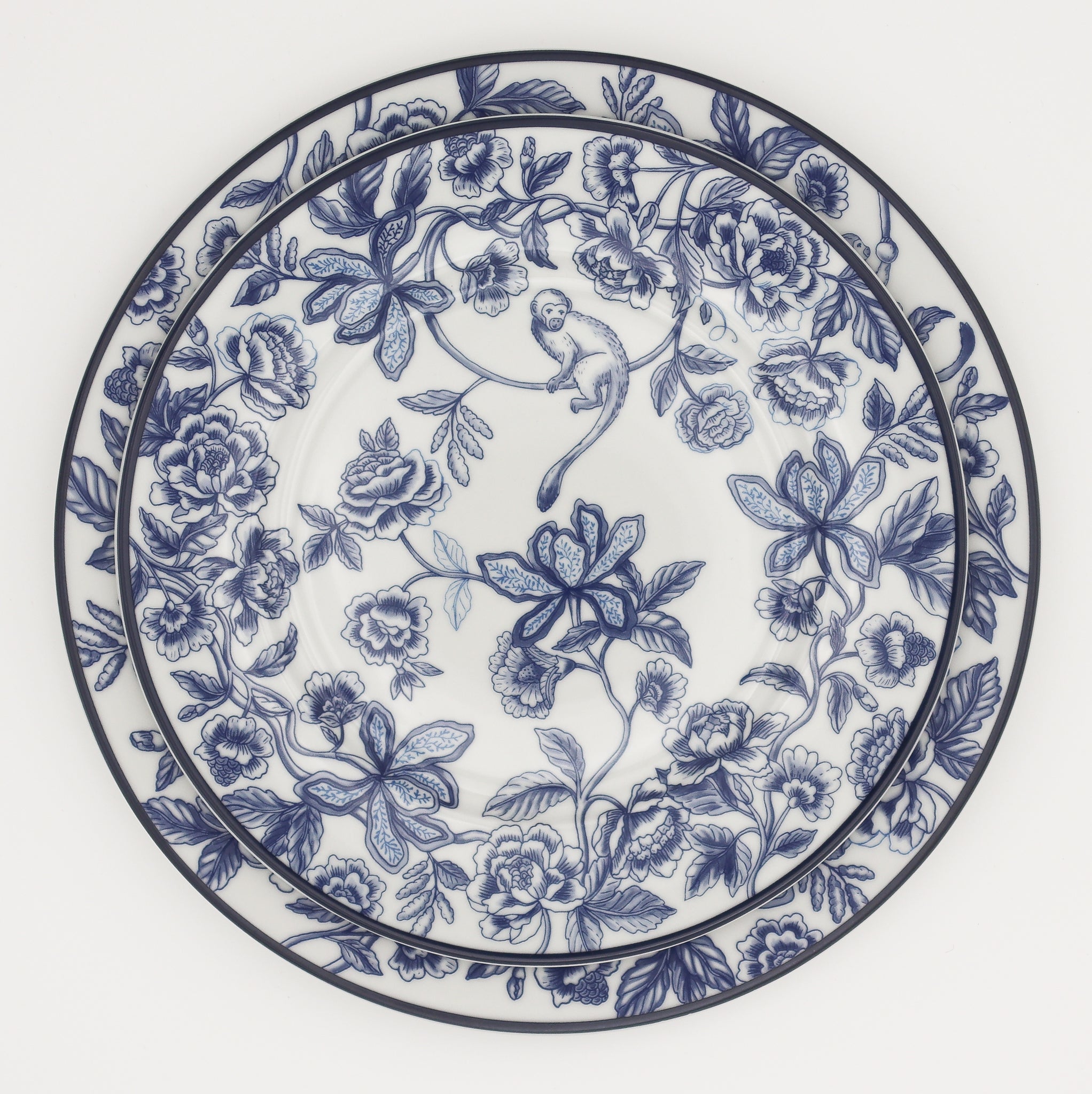 BOMBAY Vintage Blue and White SERVING PLATTER online or DISPLAY