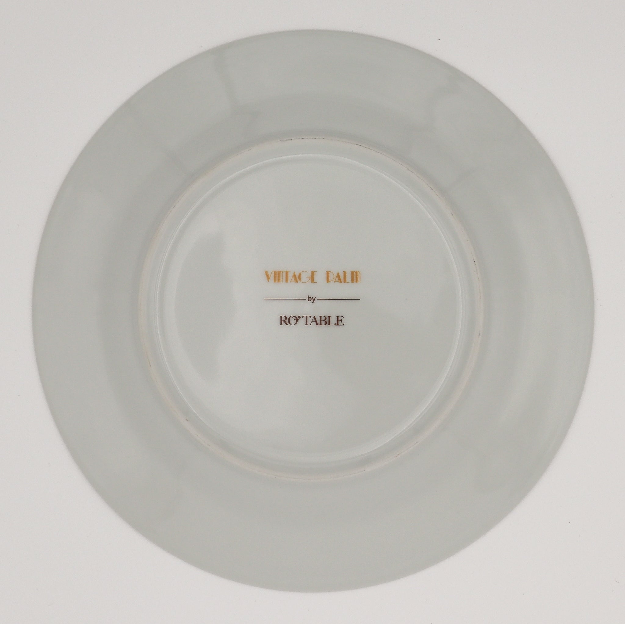 Vintage Palm Collection Dinner Plate By Ro'Table NYC