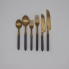 Flatware in a bluey-grey colorway