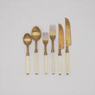 Gold-Toned Stainless Steel Cutlery