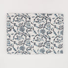  Chinoiserie Blue Blockprint Tablecloth in Organic Cotton