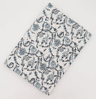  Chinoiserie Blue Blockprint Tablecloth in Organic Cotton