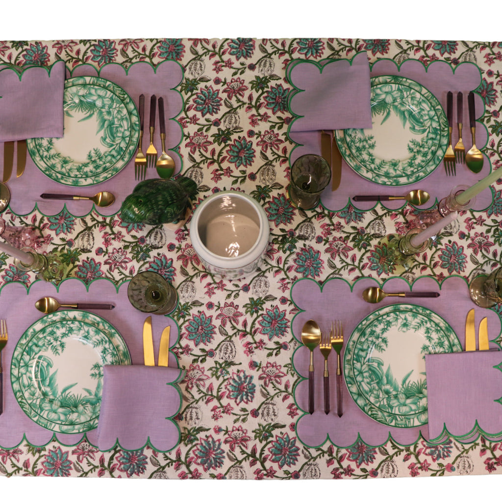 Monsoon Verdant Dinner Plate overhead view showing the artisan glaze and pattern - Ro'Table NYC dinner plate