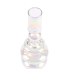 Rainbow Prism Candle Holder Closeup - Glass candle holder for romantic candlelight dining | Ro'Table NYC