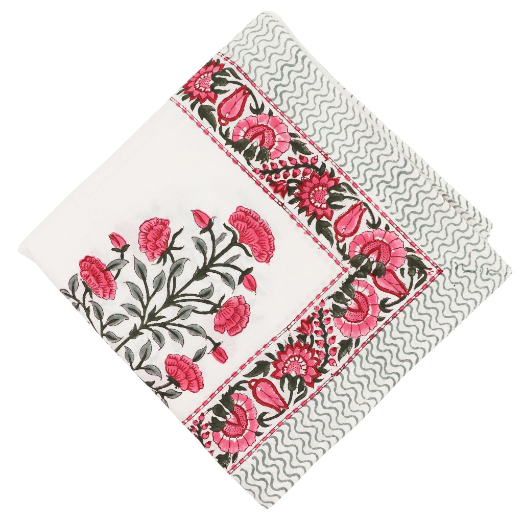 Rose Garden Tablecloth - linen tablecloth for elegant dinner parties | Ro'Table NYC