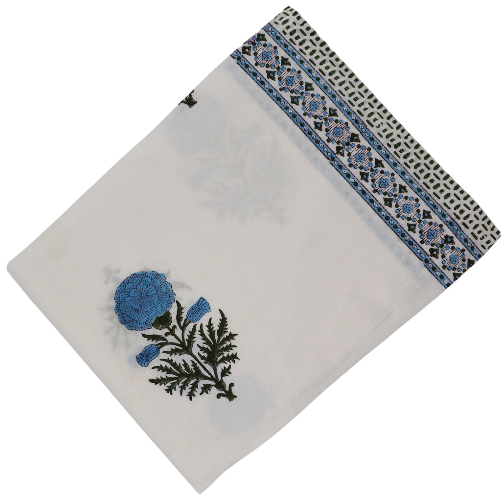 Ro'Table Toile de Blu Hortensia Tablecloth - Thumbnail 3