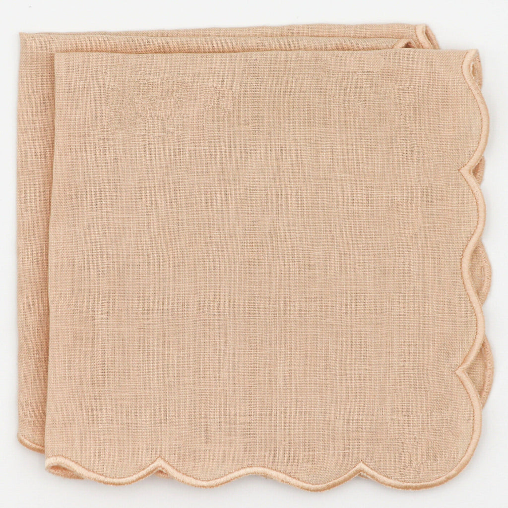 Vanilla Swirl Napkin - linen napkin for elegant dinner parties | Ro'Table NYC